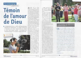 Témoin de l'Amour de Dieu - Le Messager de Saint Antoine