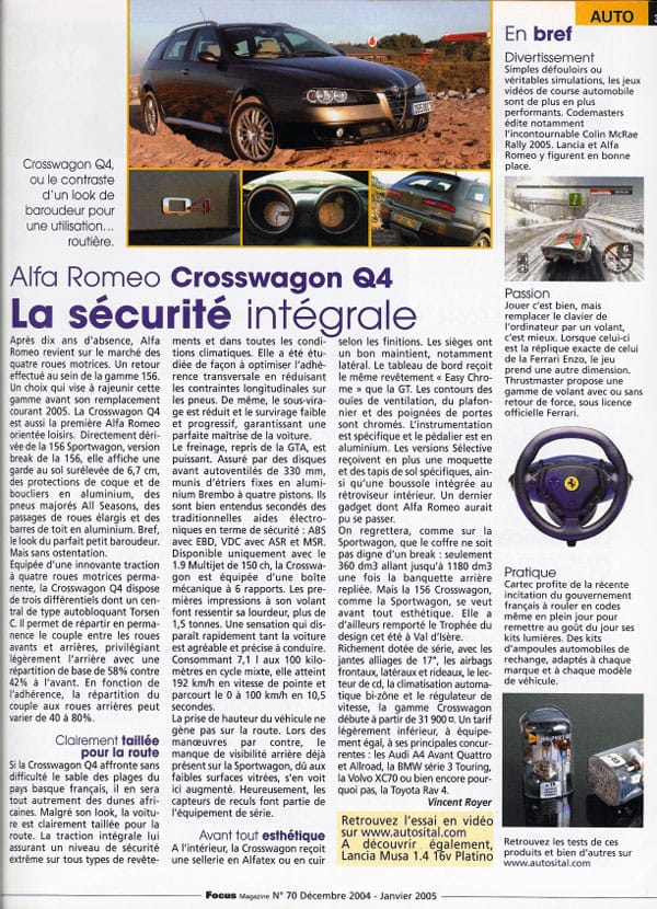 Essai auto Focus
