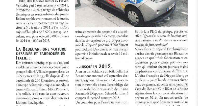 Panne électrique pour Pininfarina - Focus In 24